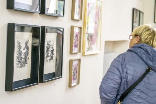 Otwarcie wystawy Wklęsłe, Płaskie, Wypukłe, zdj. Wiktor Niepełka Juchnowicz