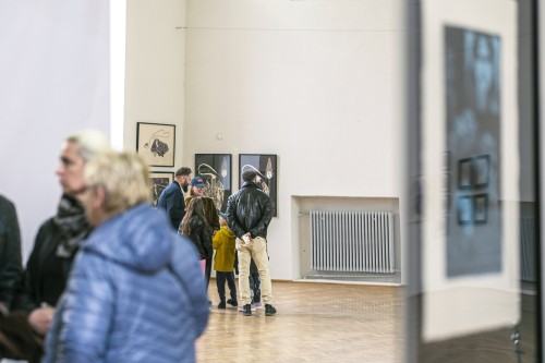 Otwarcie wystawy Wklęsłe, Płaskie, Wypukłe, zdj. Wiktor Niepełka Juchnowicz