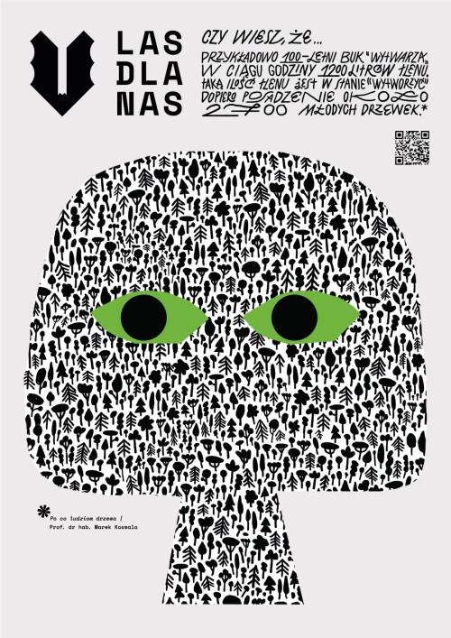 Las dla nas – projekt kampanii społecznej. Iga Nawara