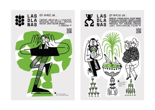 Las dla nas – projekt kampanii społecznej. Iga Nawara