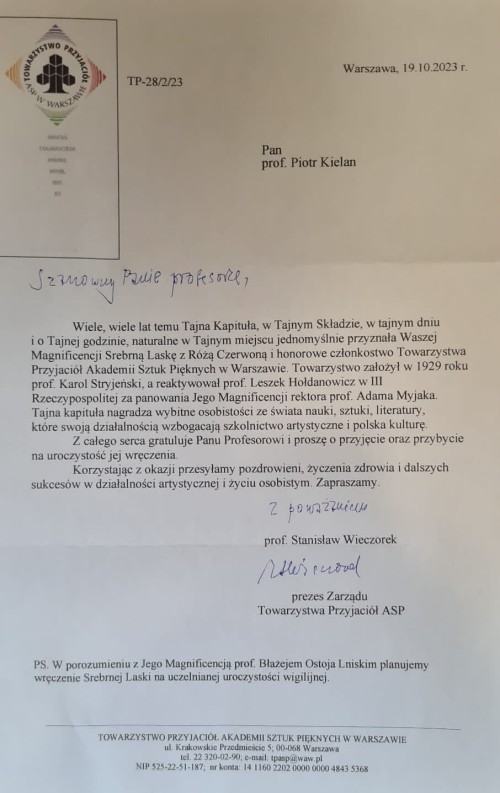 Prof. P. Kielan_ Srebrna Laska