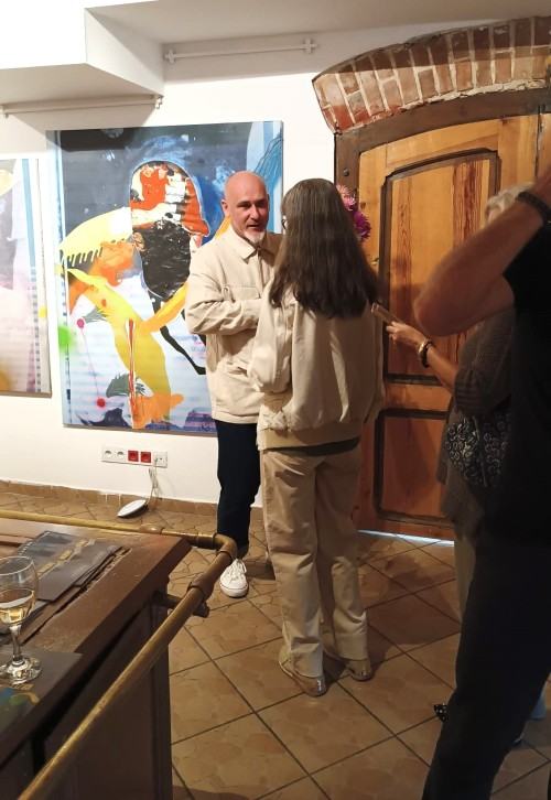 Otwarcie wystawy Grzegorza Woźnego w Domu Kultury w Rawiczu Otwarcie wystawy Grzegorza Woźnego w Domu Kultury w Rawiczu