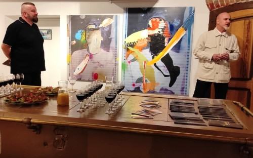 Otwarcie wystawy Grzegorza Woźnego w Domu Kultury w Rawiczu Otwarcie wystawy Grzegorza Woźnego w Domu Kultury w Rawiczu