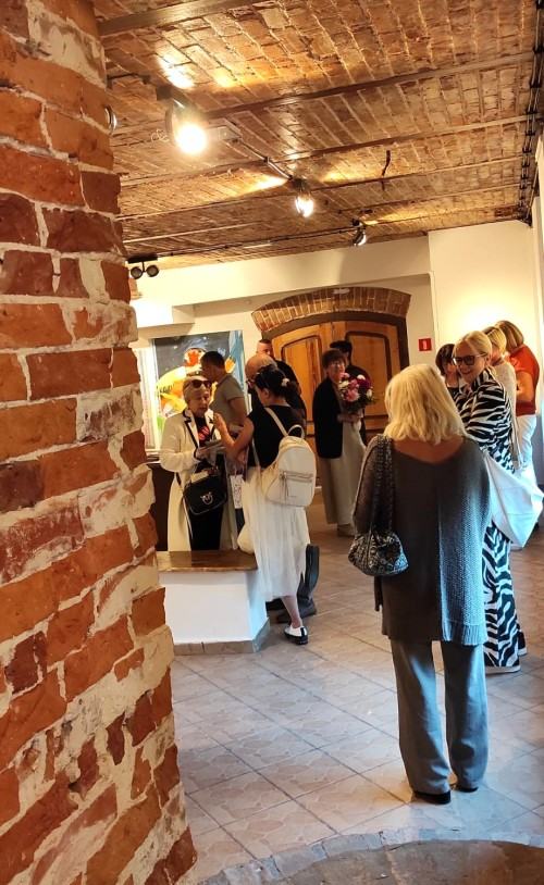 Otwarcie wystawy Grzegorza Woźnego w Domu Kultury w Rawiczu Otwarcie wystawy Grzegorza Woźnego w Domu Kultury w Rawiczu