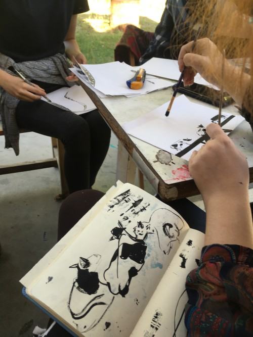 Plener Luboradów, 1 rok Rysunku