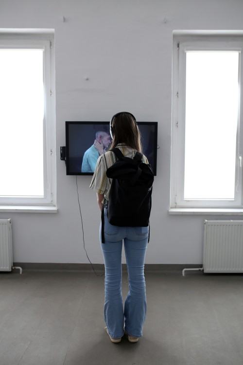 Wernisaż wystawy Erasmus+ 2022, zdj. Justyna Żak Wernisaż wystawy Erasmus+ 2022, zdj. Justyna Żak