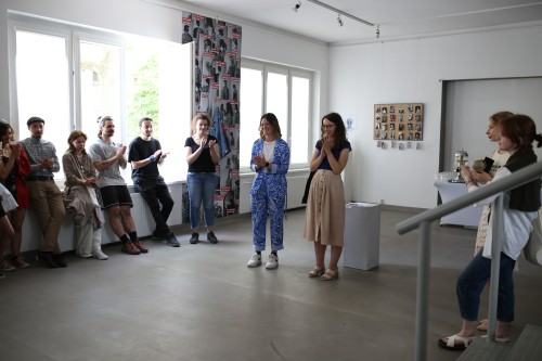 Wernisaż wystawy Erasmus+ 2022, zdj. Justyna Żak Wernisaż wystawy Erasmus+ 2022, zdj. Justyna Żak