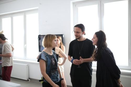 Wernisaż wystawy Erasmus+ 2022, zdj. Justyna Żak Wernisaż wystawy Erasmus+ 2022, zdj. Justyna Żak