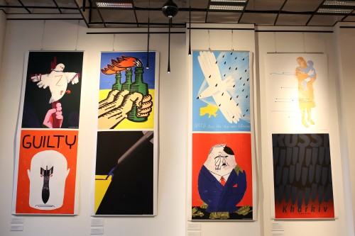 Wernisaż wystawy Ukraiński plakat walczy!, zdj. Justyna Żak