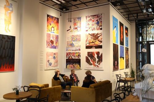 Wernisaż wystawy Ukraiński plakat walczy!, zdj. Justyna Żak