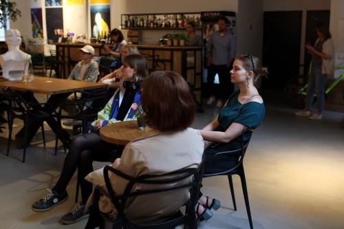 Wernisaż wystawy Ukraiński plakat walczy!, zdj. Justyna Żak