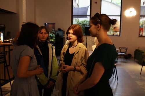 Wernisaż wystawy Ukraiński plakat walczy!, zdj. Justyna Żak