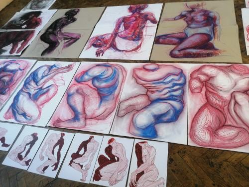 Przegląd z rysunku w pracowni 212