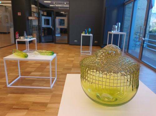 wystawa indywidualna Beaty Mak-Soboty pt."Oddech w materii" prezentowana w Galerii Sztuki "Zakamarek" Politechniki ŚLąskiej w Gliwicach.