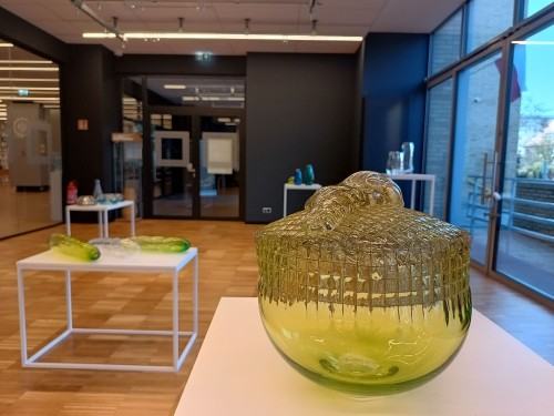 wystawa indywidualna Beaty Mak-Soboty pt."Oddech w materii" prezentowana w Galerii Sztuki "Zakamarek" Politechniki ŚLąskiej w Gliwicach.