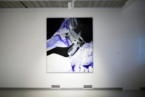 Wernisaż wystawy Urszuli Wilk pt. Płynność światła, tańce pielgrzymującej wody, zdj. Justyna Żak