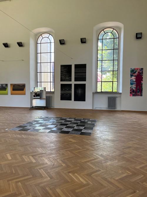 fotorelacja wystawy Wrocławskiej Szkoły Grafiki - Impresoria. Obraz uwielbiony, Evangelik, Ziębice