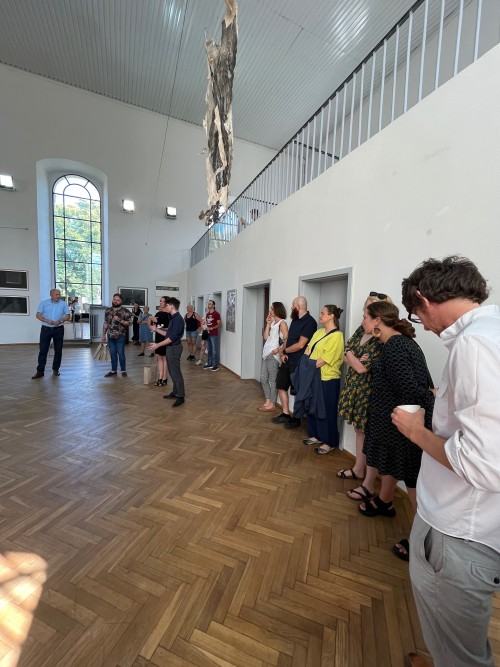 fotorelacja wystawy Wrocławskiej Szkoły Grafiki - Impresoria. Obraz uwielbiony, Evangelik, Ziębice