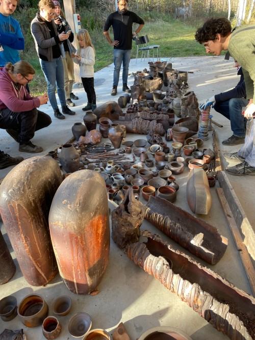 ,,Odkrywanie ognia’’ - rozładunek pieca Tongkama w Luboradowie ,,Odkrywanie ognia’’ - rozładunek pieca Tongkama w Luboradowie