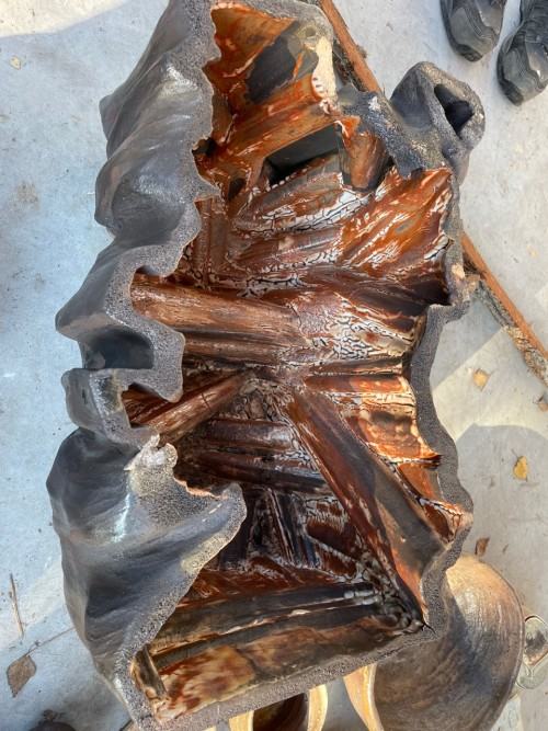 ,,Odkrywanie ognia’’ - rozładunek pieca Tongkama w Luboradowie ,,Odkrywanie ognia’’ - rozładunek pieca Tongkama w Luboradowie