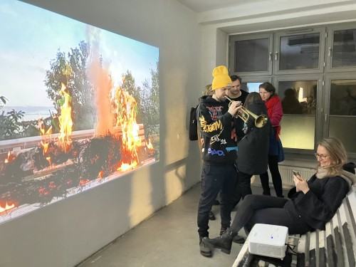 Marcin Derda, Pomnik nieznanego artysty - otwarcie wystawy