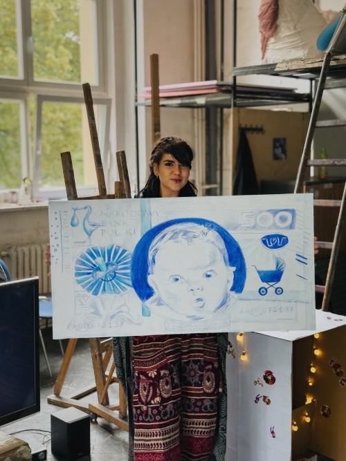 przegląd semestru letniego w IX Pracowni Rysunku