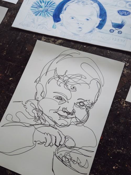 przegląd semestru letniego w IX Pracowni Rysunku