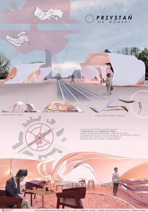 Joanna Wojtaszek, Przystań, projekt – rzeźba z funkcją