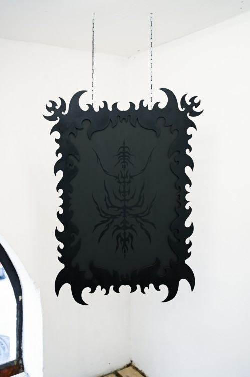 Justyna Baśnik, Adoratio, exhibition view, Łęctwo