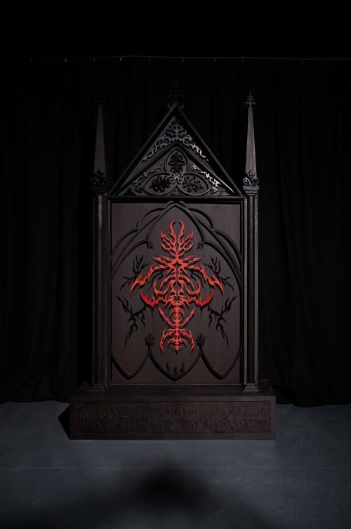 Justyna Baśnik, Adoratio, exhibition view, Łęctwo