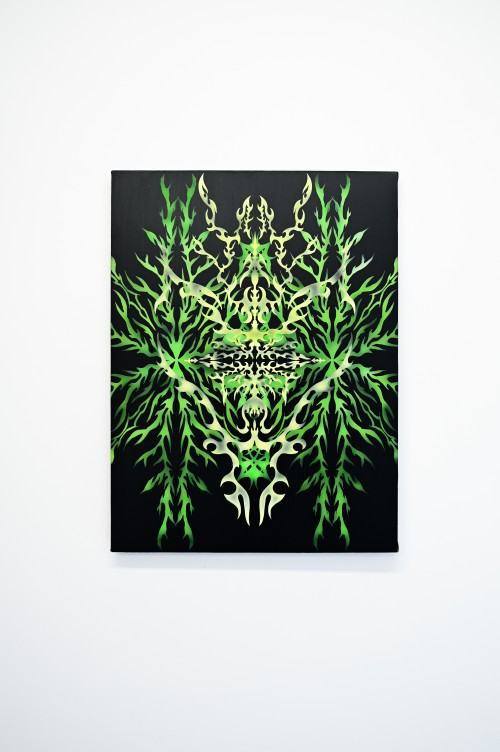 Justyna Baśnik, Adoratio, exhibition view, Łęctwo