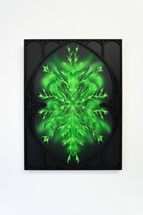 Justyna Baśnik, Adoratio, exhibition view, Łęctwo