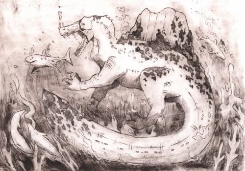 Kasper Skrętkowicz, Dinozaury, 2023, zdj. autor