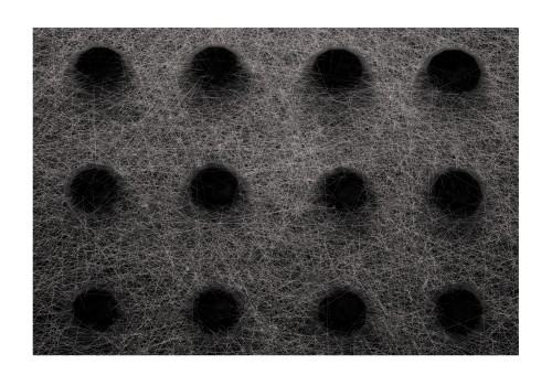 Marek Grzyb, Holes, 2024, druk cyfrowy CGD