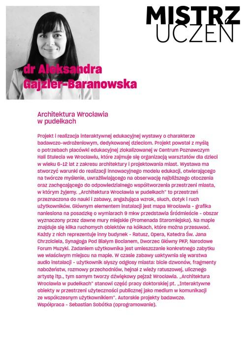 Wystawa Mistrz-Uczeń. Wydziału Architektury Wnętrz, Wzornictwa i Scenografii Widok wystawy. Wystawa „Mistrz-Uczeń” pedagogów i studentów Wydziału Architektury Wnętrz, Wzornictwa i Scenografii ASP we Wrocławiu na Politechnice Śląskiej w Gliwicach