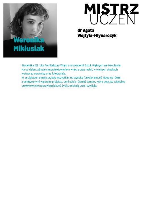 Wystawa Mistrz-Uczeń. Wydziału Architektury Wnętrz, Wzornictwa i Scenografii Widok wystawy. Wystawa „Mistrz-Uczeń” pedagogów i studentów Wydziału Architektury Wnętrz, Wzornictwa i Scenografii ASP we Wrocławiu na Politechnice Śląskiej w Gliwicach