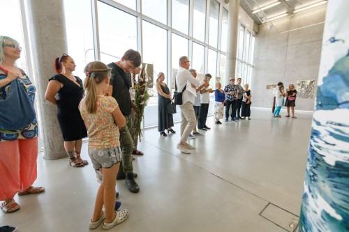 Otwarcie wystawy Świat bez nas w galerii Neon ASP Wrocław