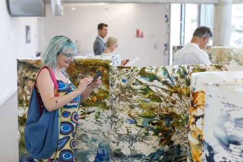 Otwarcie wystawy Świat bez nas w galerii Neon ASP Wrocław