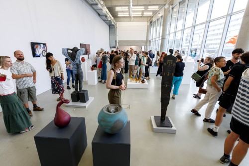 Galeria Neon ASP Wrocław - otwarcie wystawy XV FWT