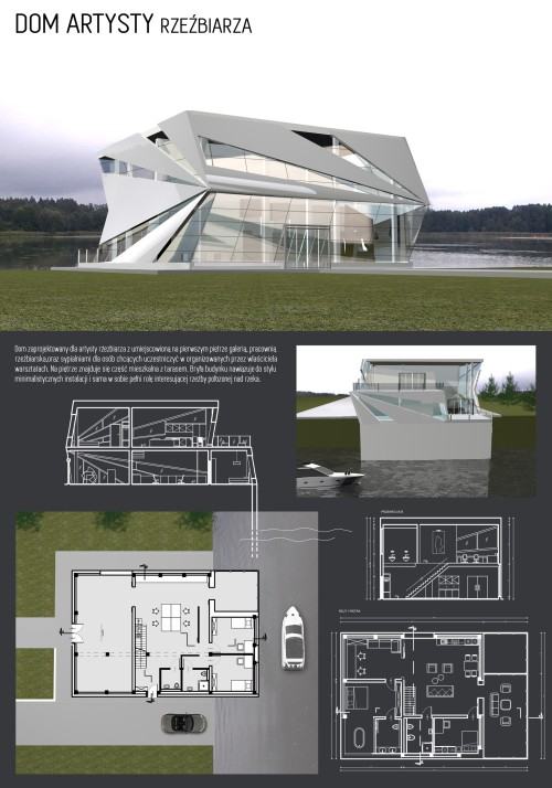 Paulina Wolniak, dom artysty rzeźbiarza