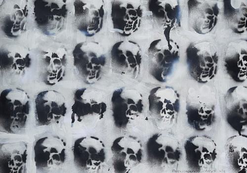 radoslaw-czarkowski-identity-black-small-rysunek-powielany-akryl-papier-2021 radoslaw-czarkowski-identity-black-small-rysunek-powielany-akryl-papier-2021