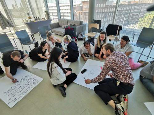 Zdjęcie z sympozjum Research Metchod in Visual Arts