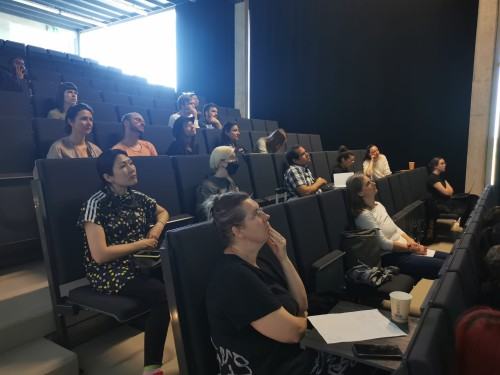 Zdjęcie z sympozjum Research Metchod in Visual Arts