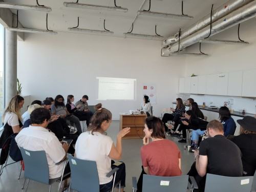 Zdjęcie z sympozjum Research Metchod in Visual Arts