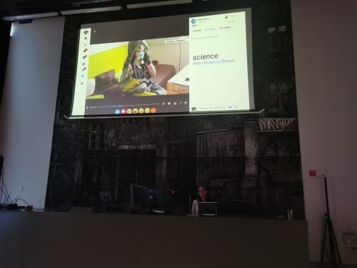 Zdjęcie z sympozjum Research Metchod in Visual Arts