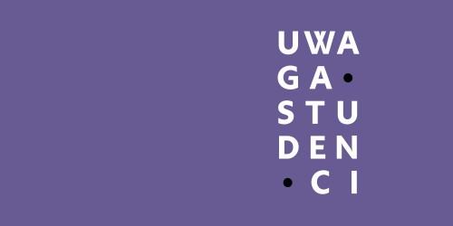 Grafika do ogłoszeń dla studentów