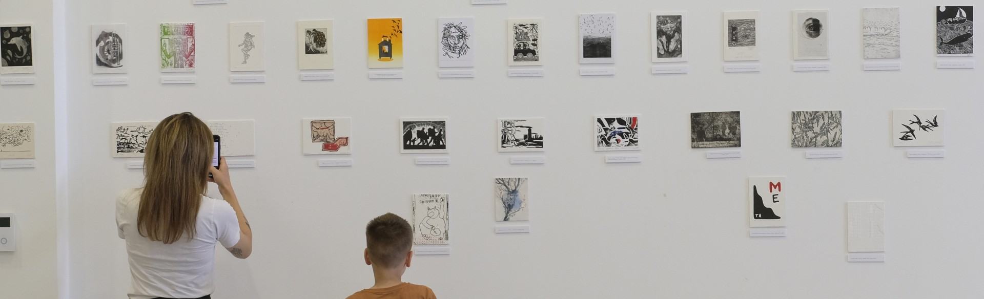 Wystawa PrintCard Wrocław w Kulturni Centar Osijek, zdj. Łukasz Paluch Wystawa PrintCard Wrocław w Kulturni Centar Osijek, zdj. Łukasz Paluch