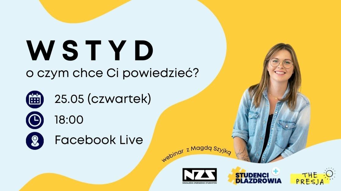 Webinar "Wstyd – o czym chce Ci powiedzieć?"