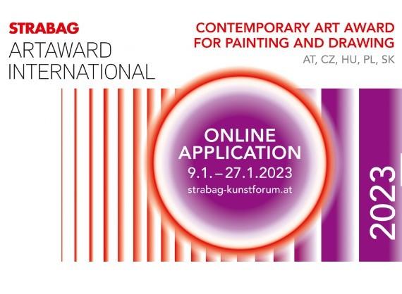 Grafika promująca konkurs STRABAG Artaward International 2023 