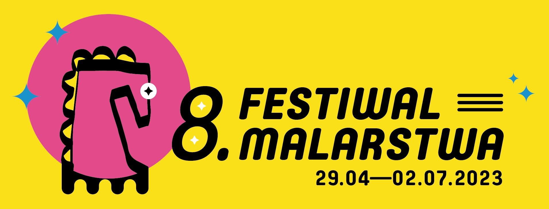 8. Festiwal Malarstwa - grafika promująca